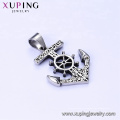 33431 xuping design de moda jóias de Aço Inoxidável Viking Forma de âncora pingente cruz